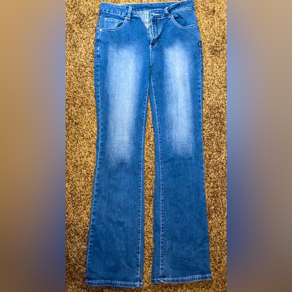 Blue Flaired Jeans